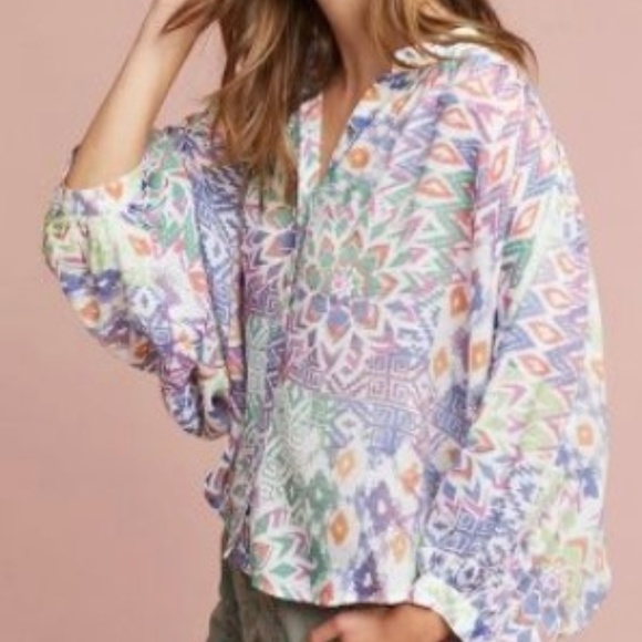 Anthropologie Tops - Brynna Buttondown